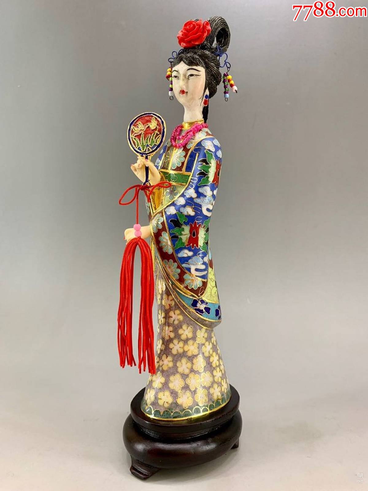 景泰蓝人物摆件