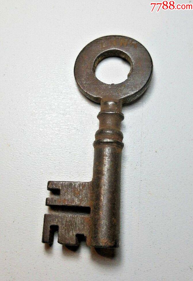 19世纪英国西南铁路公司(lnwr)铁质火车钥匙_铁锁/铁钥匙_图片鉴赏_收