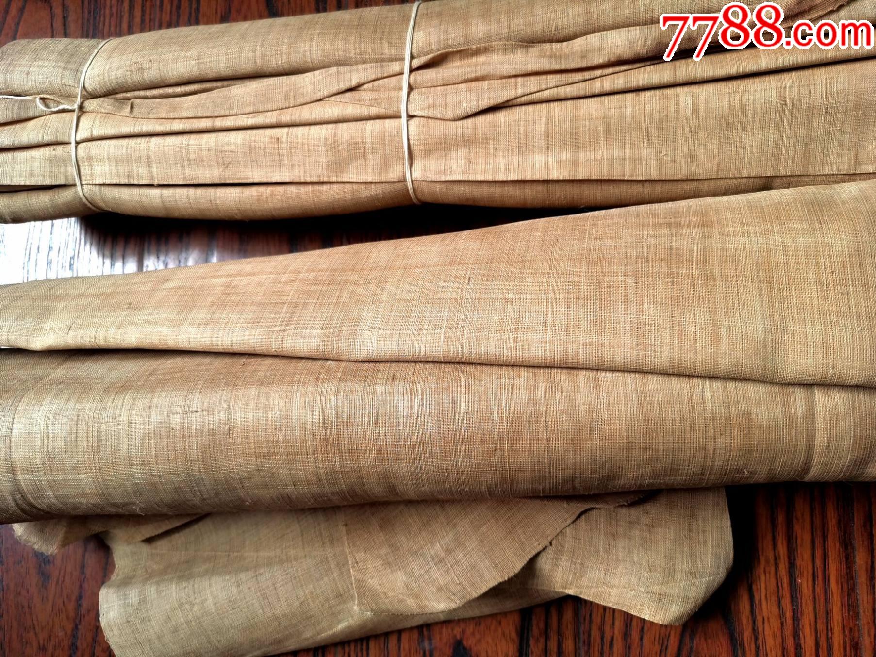 清或民国粗纱布2捆