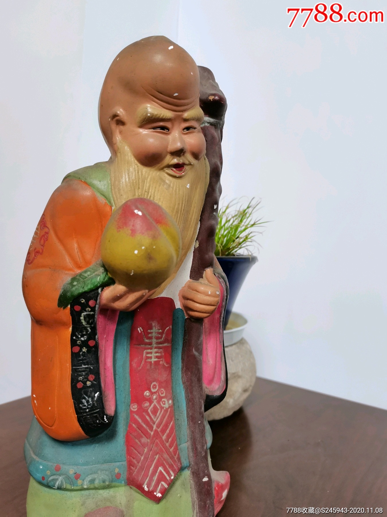 大尺寸石膏老寿星