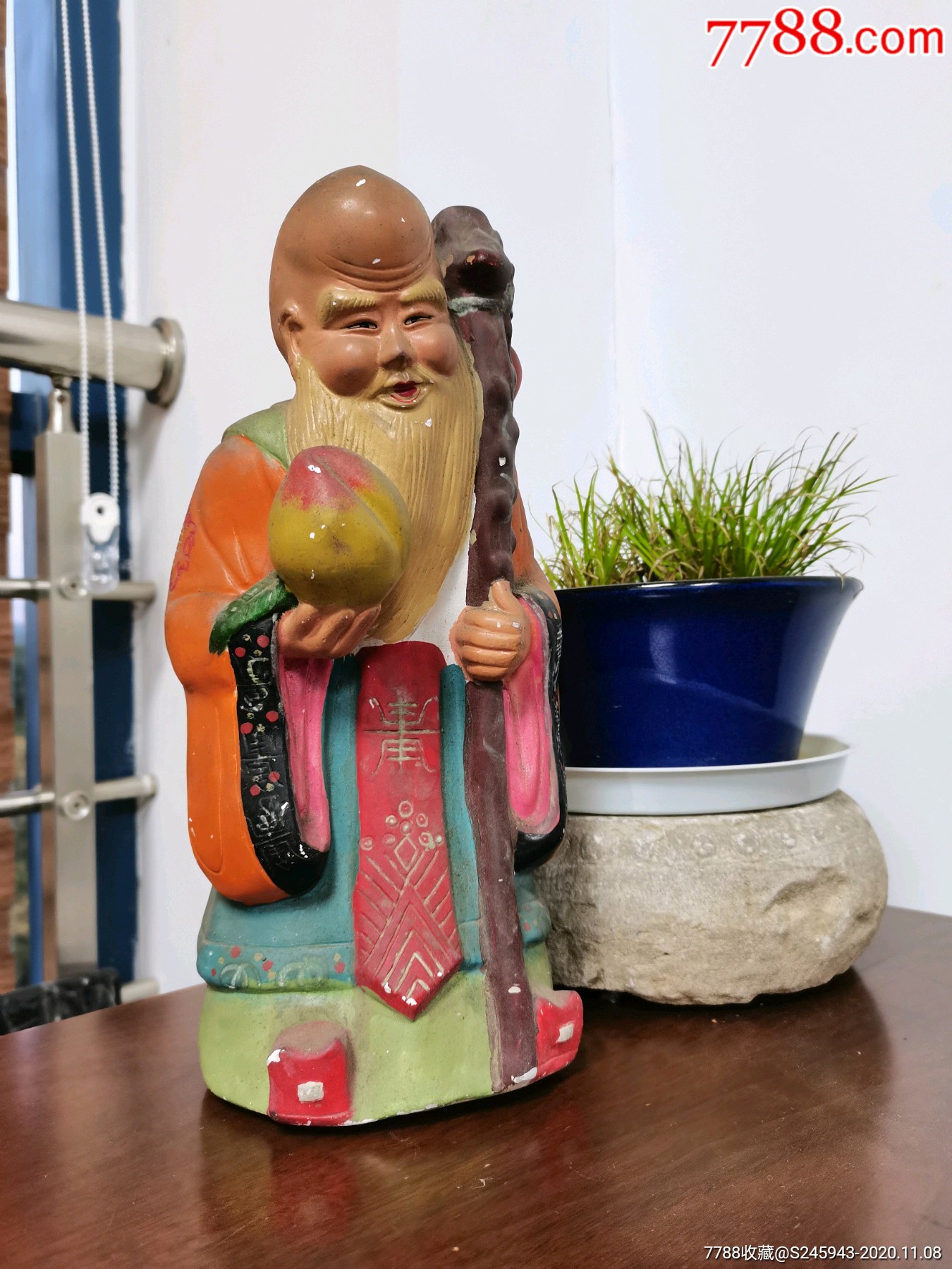 大尺寸石膏老寿星