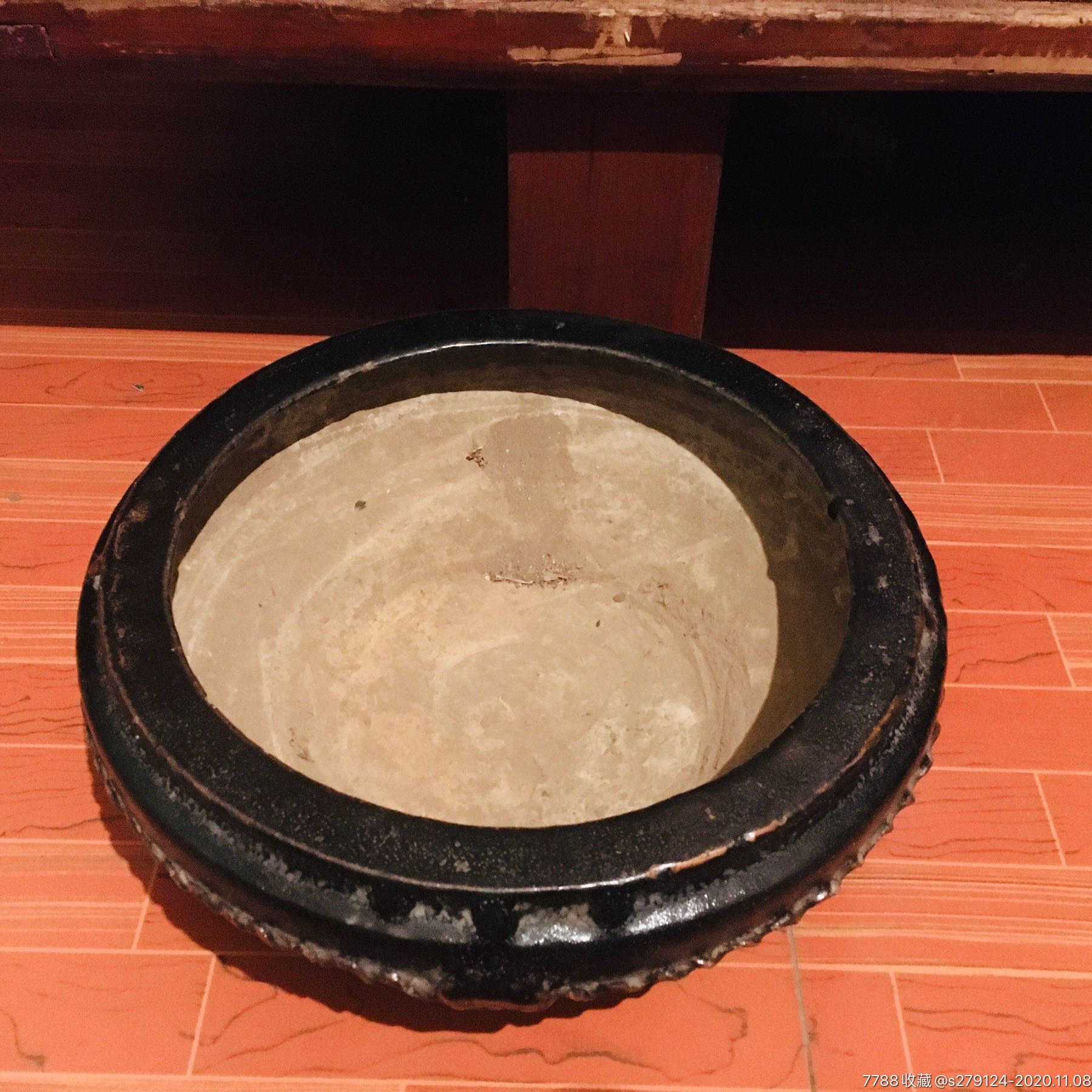 明清小火盆大笔洗