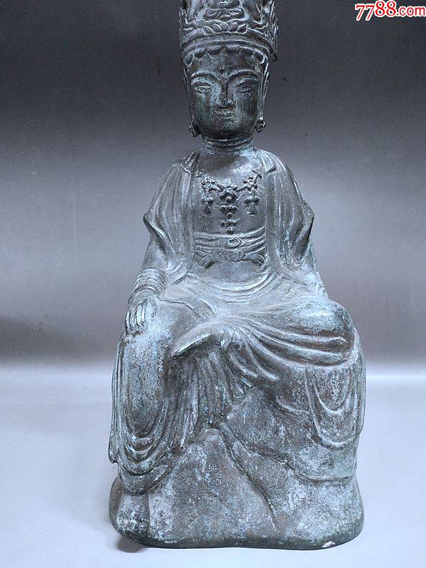 朝鲜青铜佛-铜像/铜佛像-7788铜器收藏