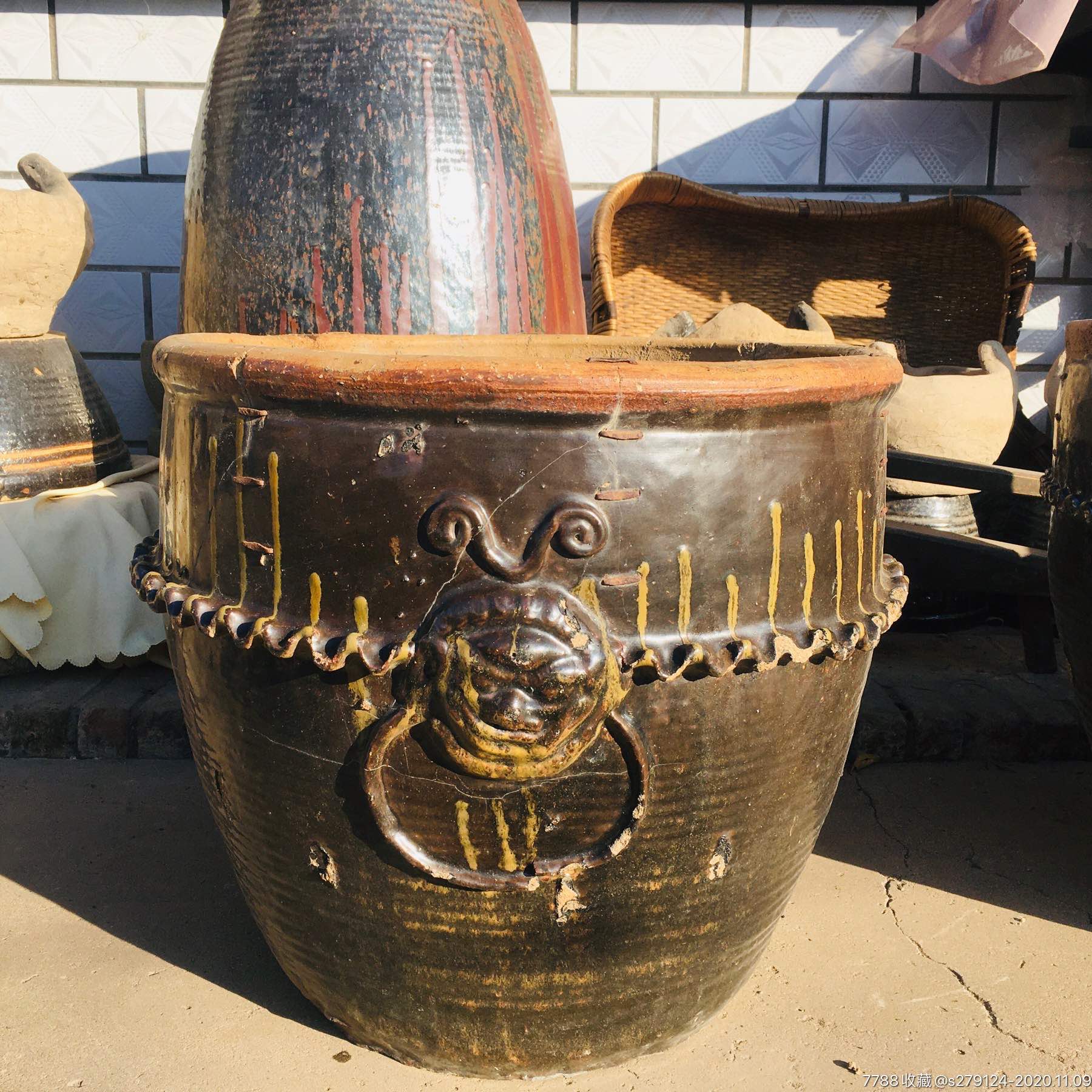 明清大鱼缸～大卷缸_价格1001元【浩益博民俗古玩杂项】_第1张_7788