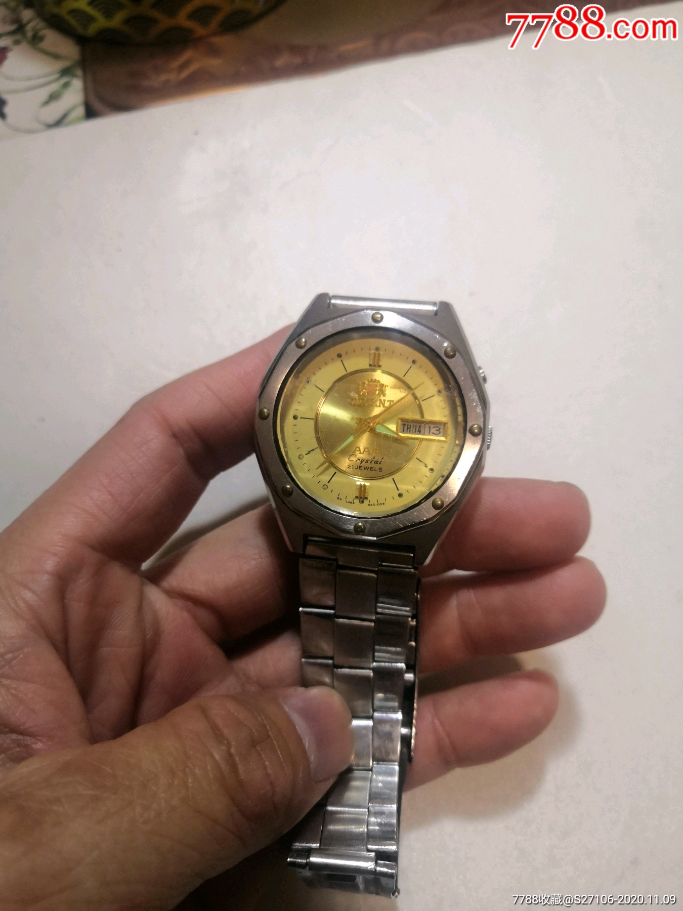 少见双狮王表一个,_手表/腕表_配件图片_收藏价格_7788钟表收藏