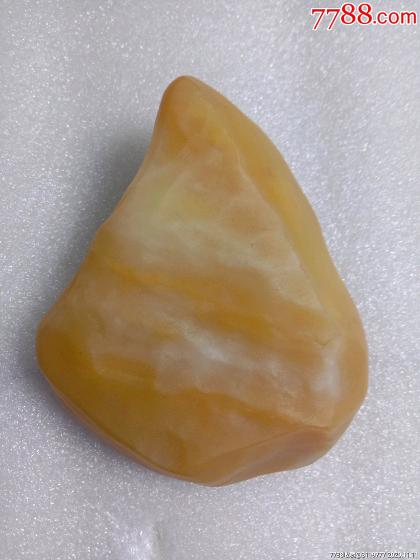 鸡油黄金丝玉细料-价格:100元-se76550904-其他玉石/玉器-零售-7788