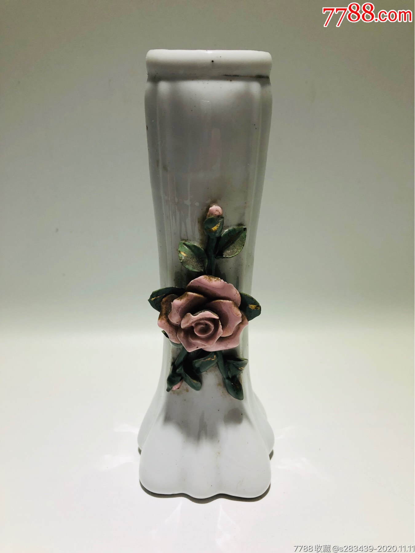 民国时期花插瓶