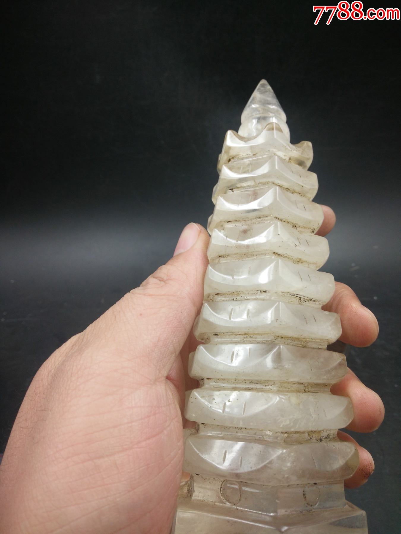 清代老水晶文昌塔