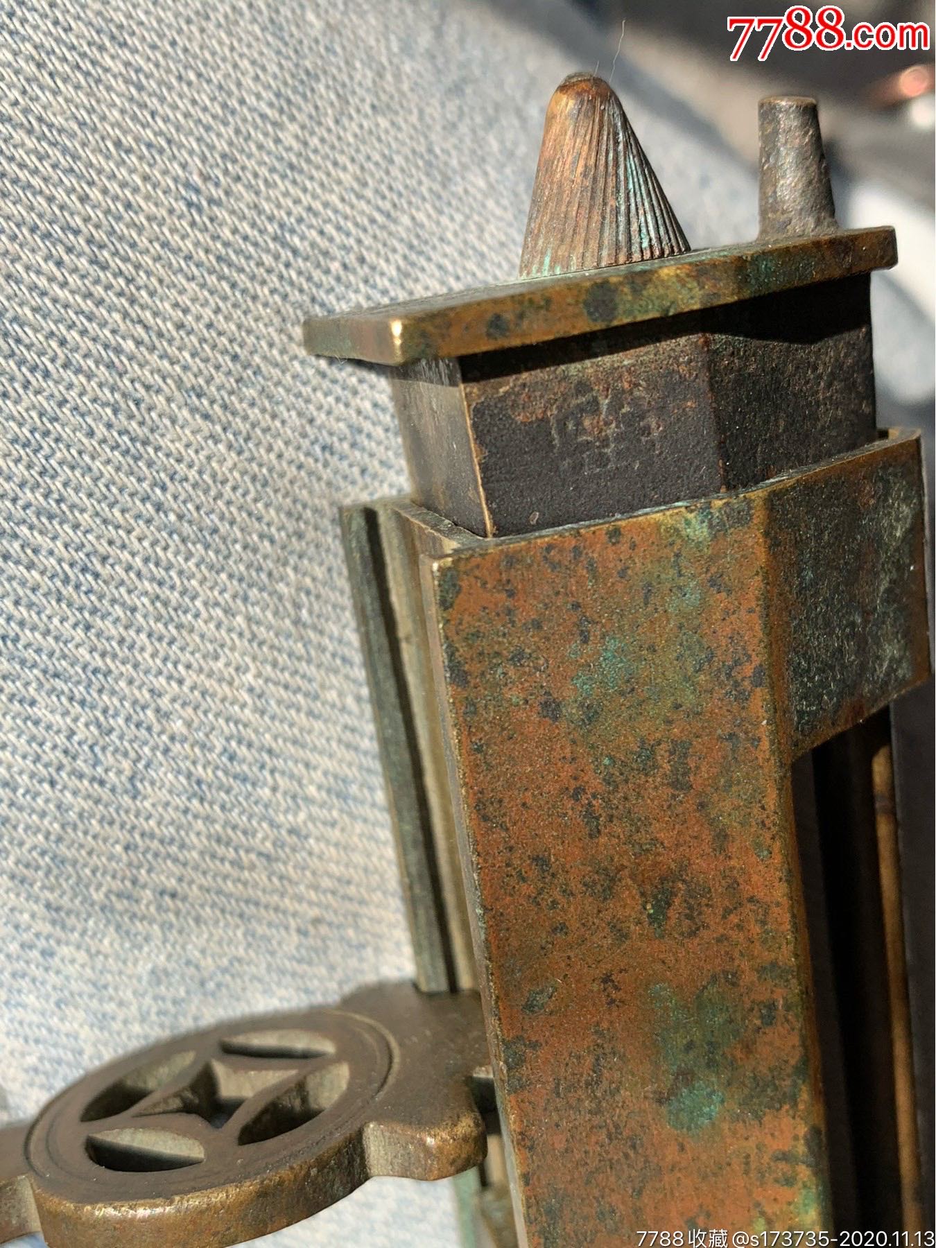 老铜锁机关锁老锁