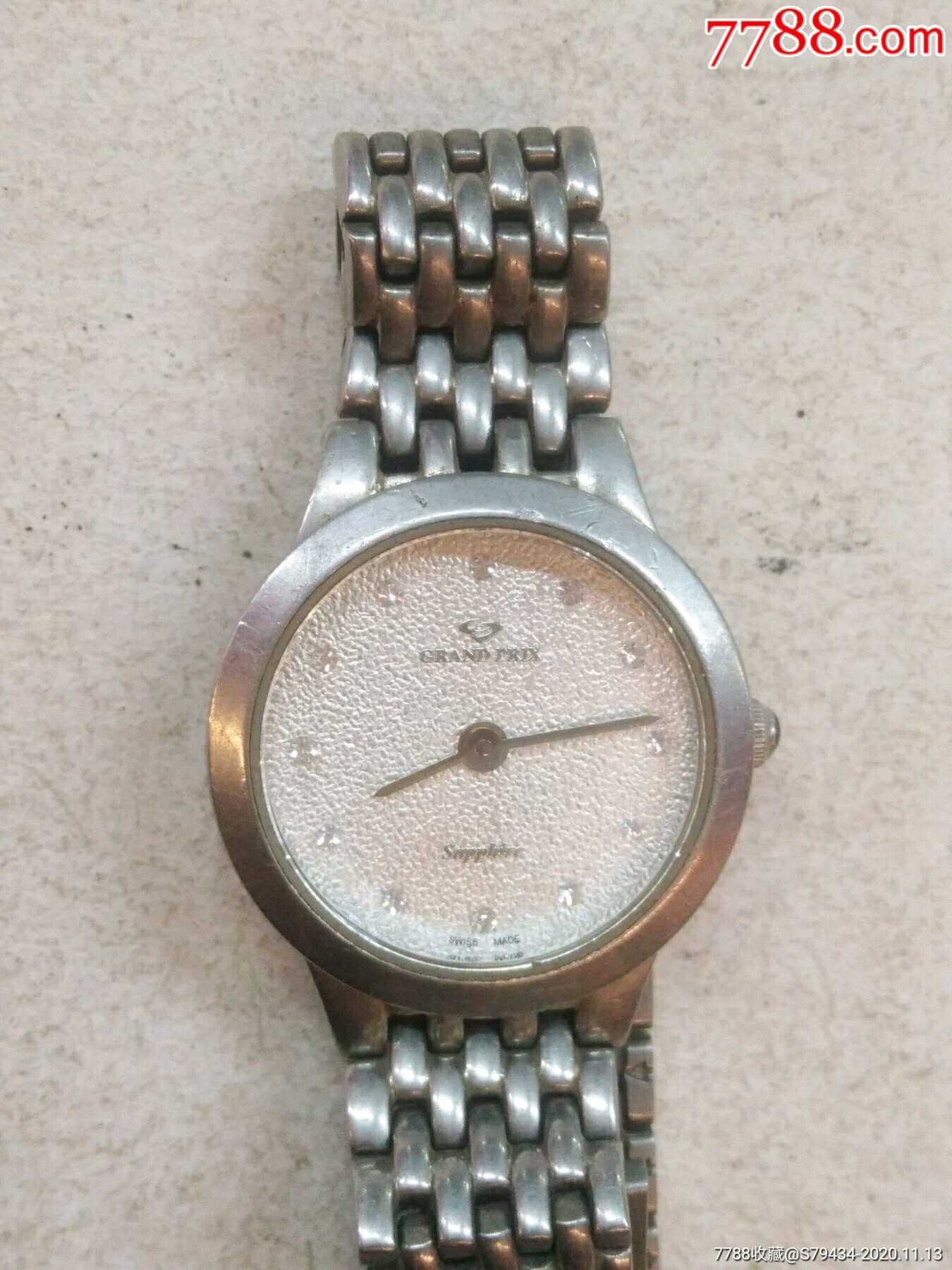 grandprix瑞士石英表后盖gp88205l具体看简介_手表/腕表【藏行天下】