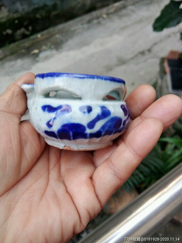 清朝青花水滴全品