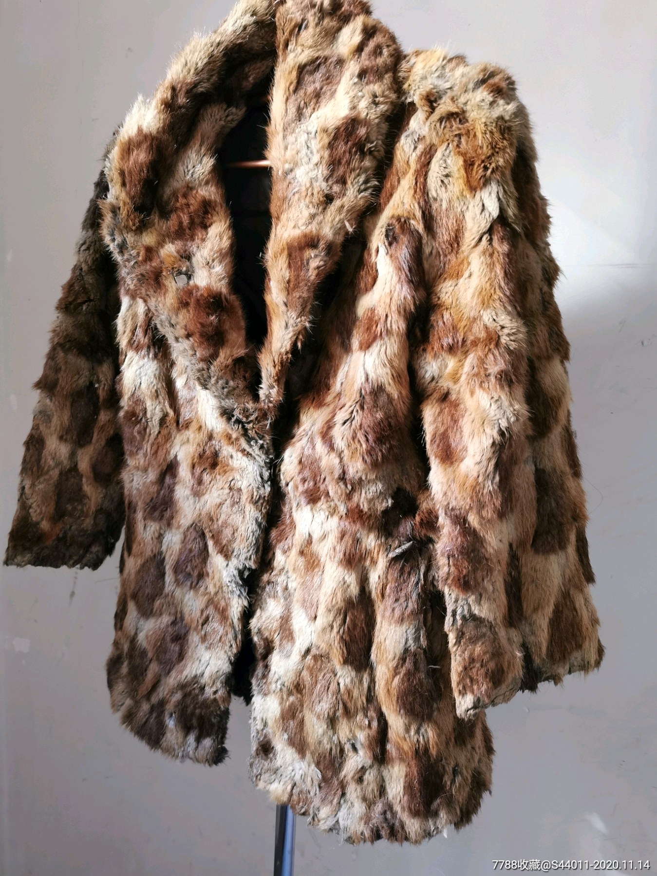 民国裘皮衣服皮草毛皮