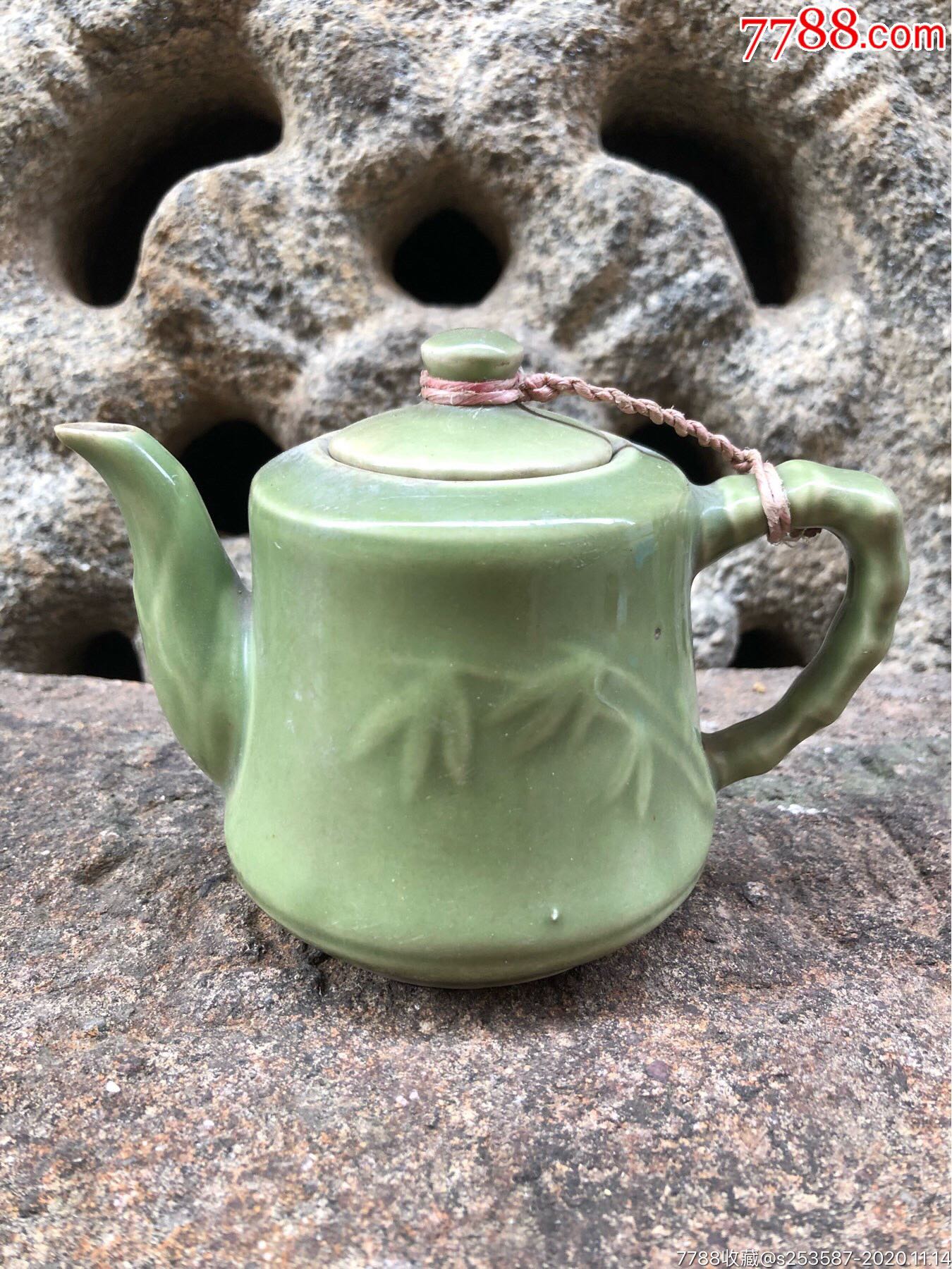 五六十年代竹节茶壶