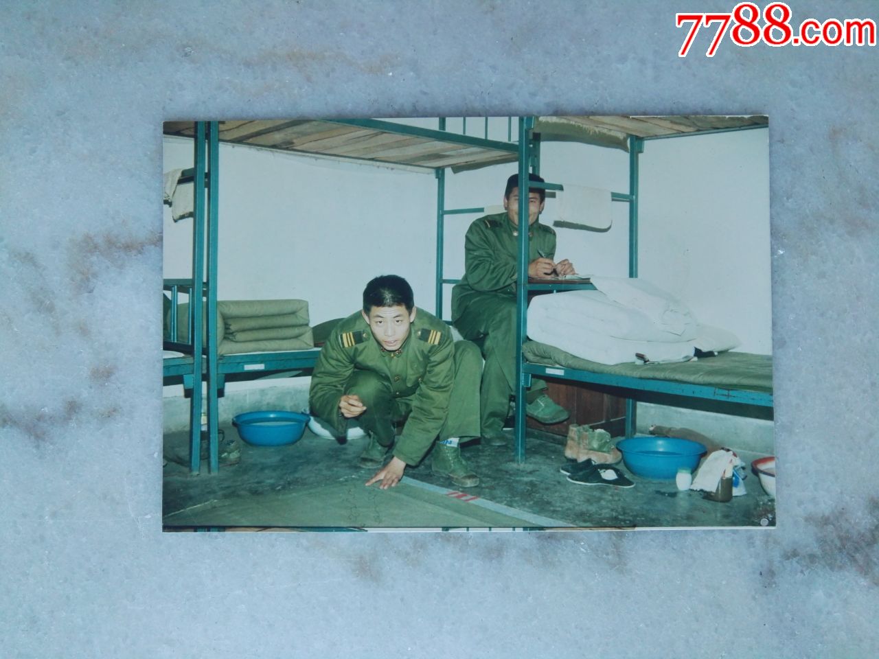 90年代武警训练老照片图片