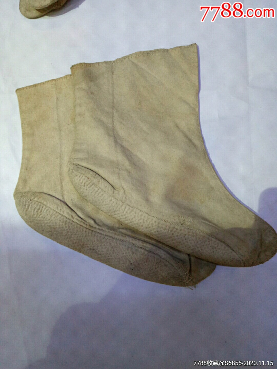 民国时期手工制作~三寸金莲袜子一双