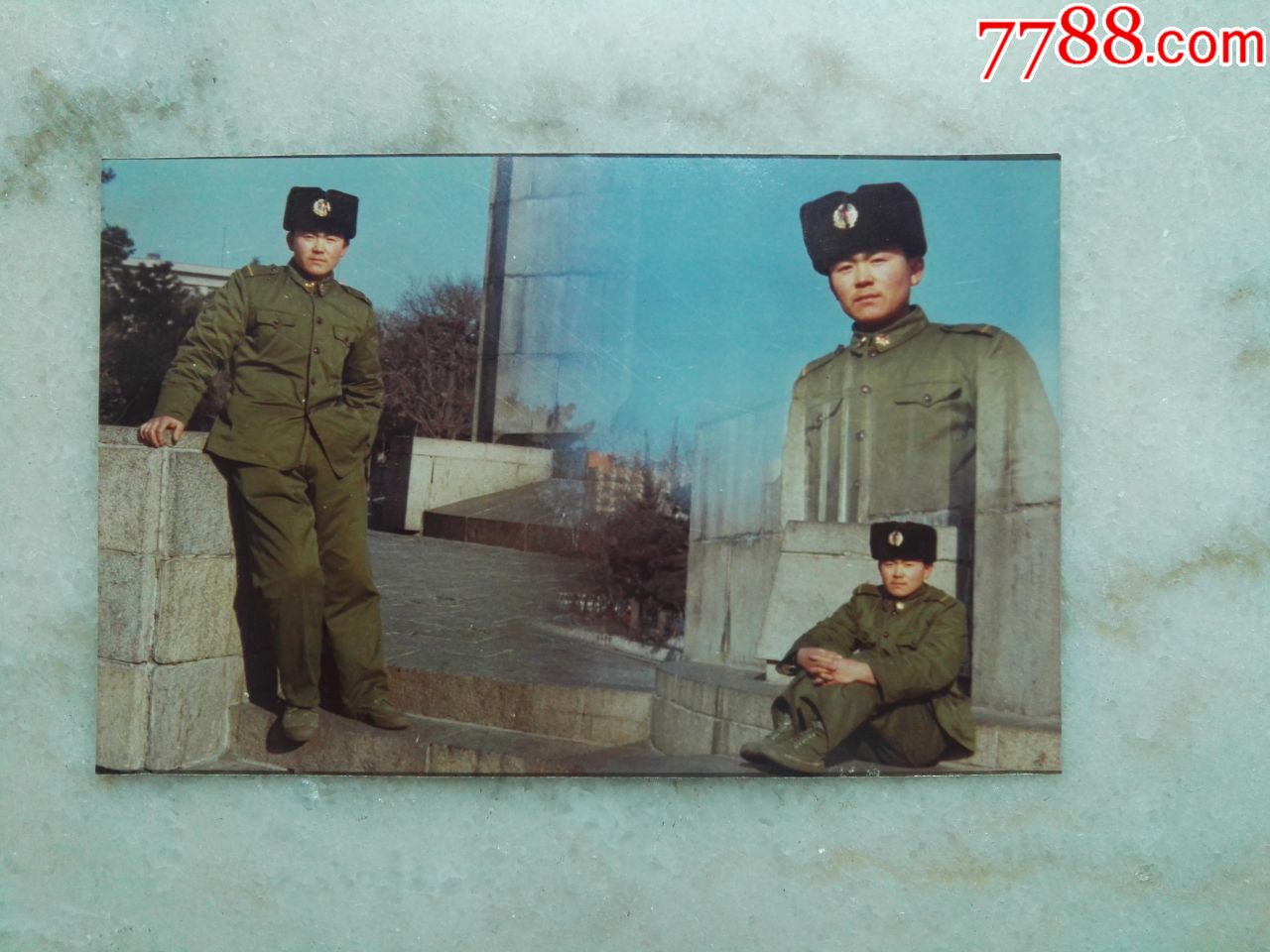 90年代军装照图片