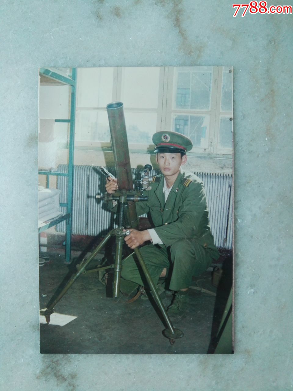 90年代士兵军装照图片