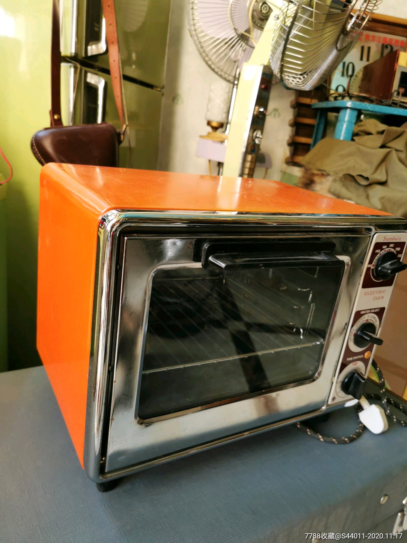 八十年代电烤箱老电器