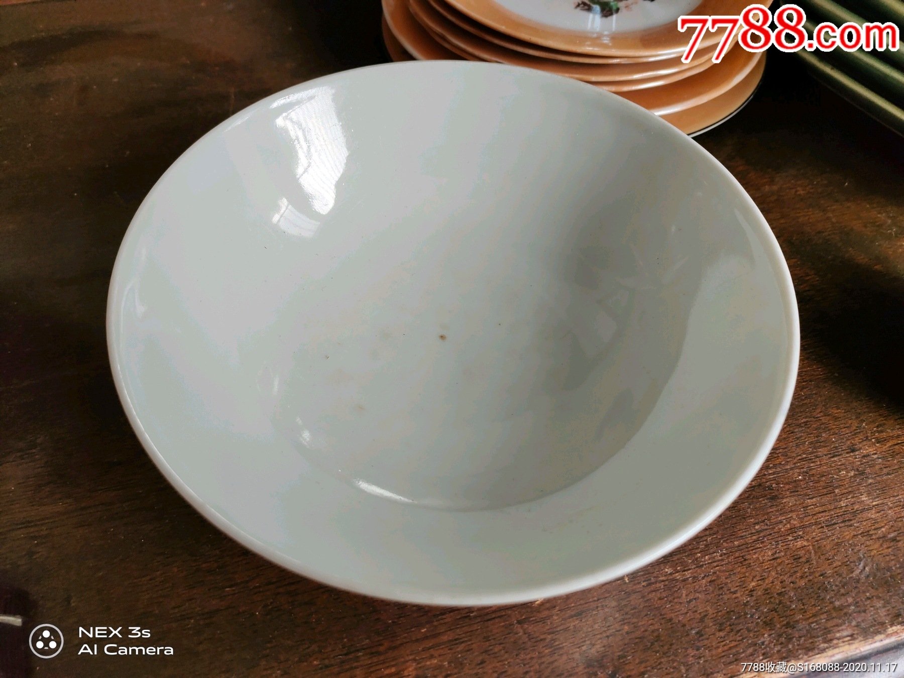 早期50年代建国瓷江西景德镇老瓷碗古董老瓷器民俗老物件解放初期五十