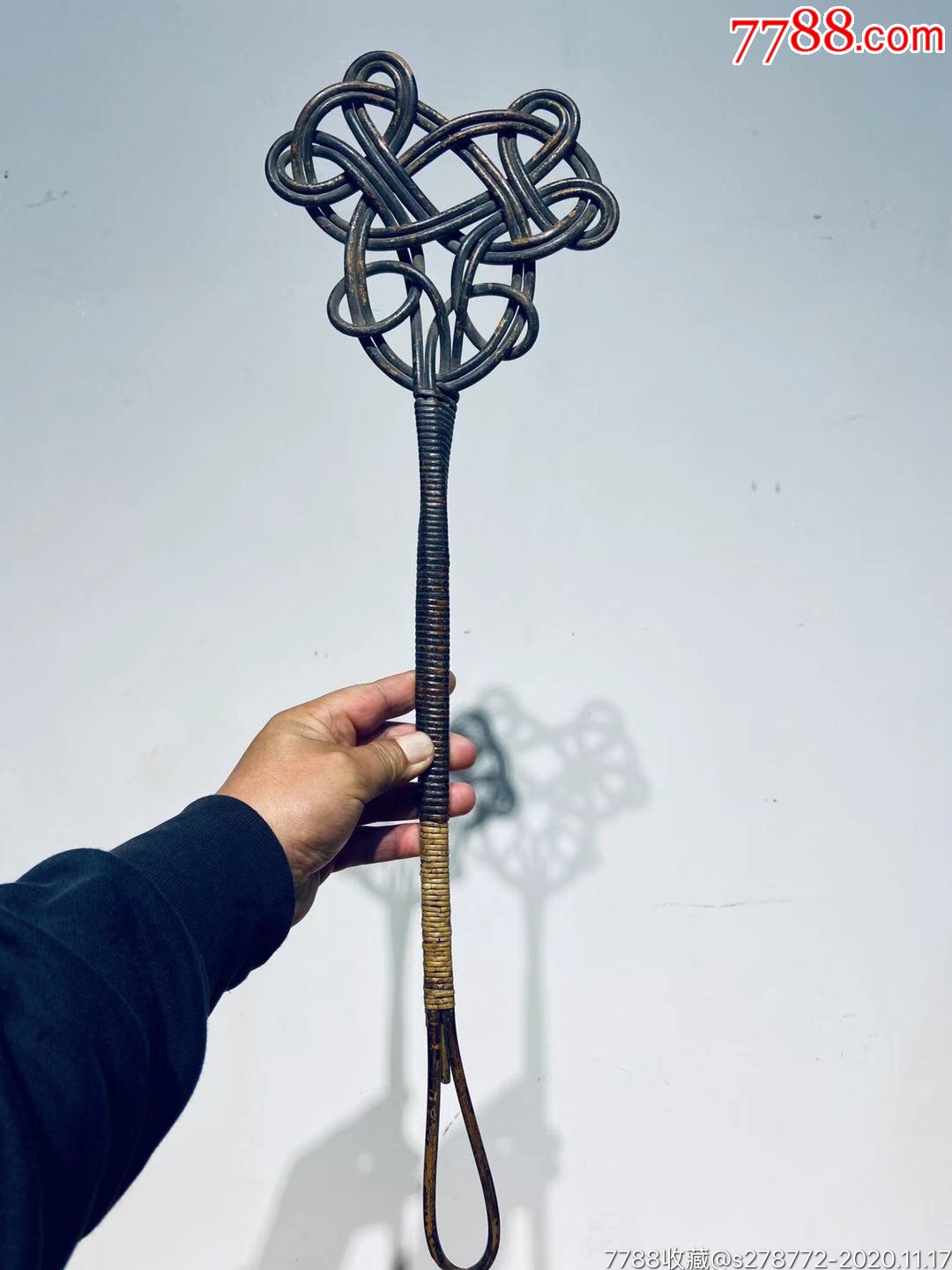 清代藤拍34-植物编织工艺品-7788模型收藏