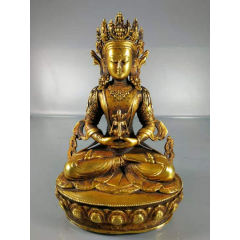 近代工艺品-长眉李大仙道教人物铜像_百姓小店【7788商城__七七八八