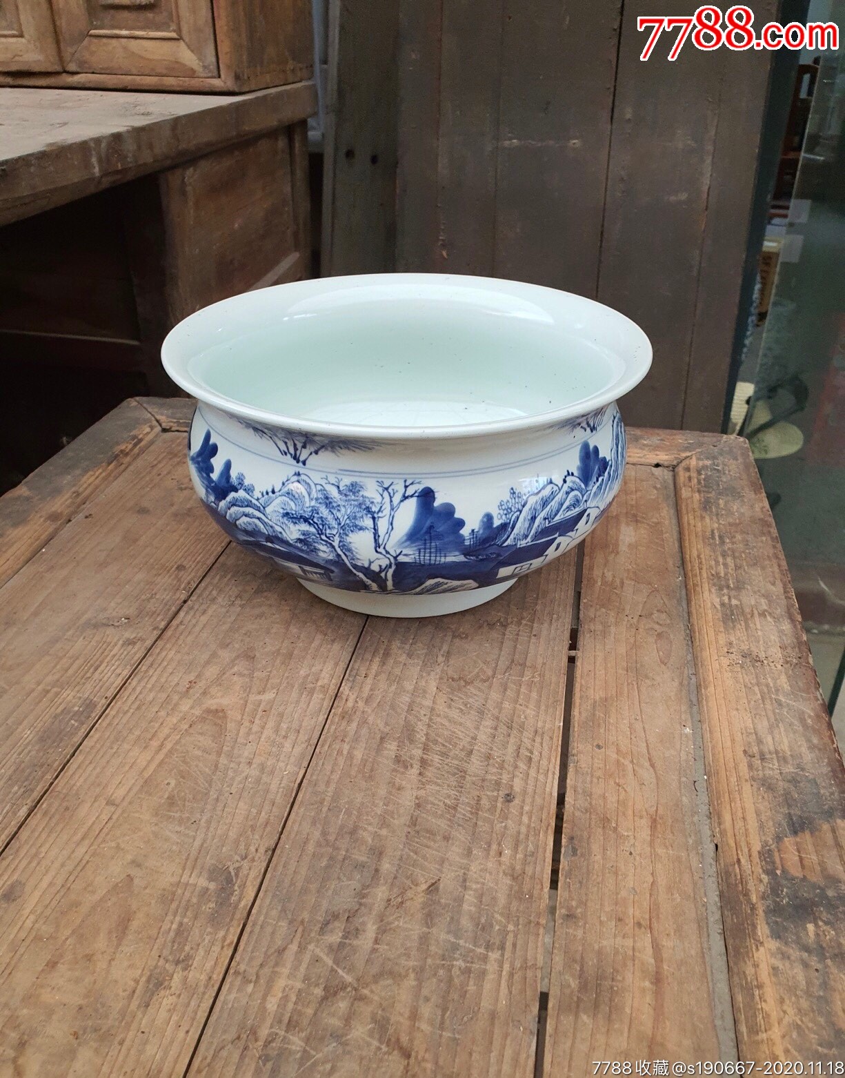 炉/青花香炉_青花瓷_收藏价格_鉴定交易_7788瓷器网