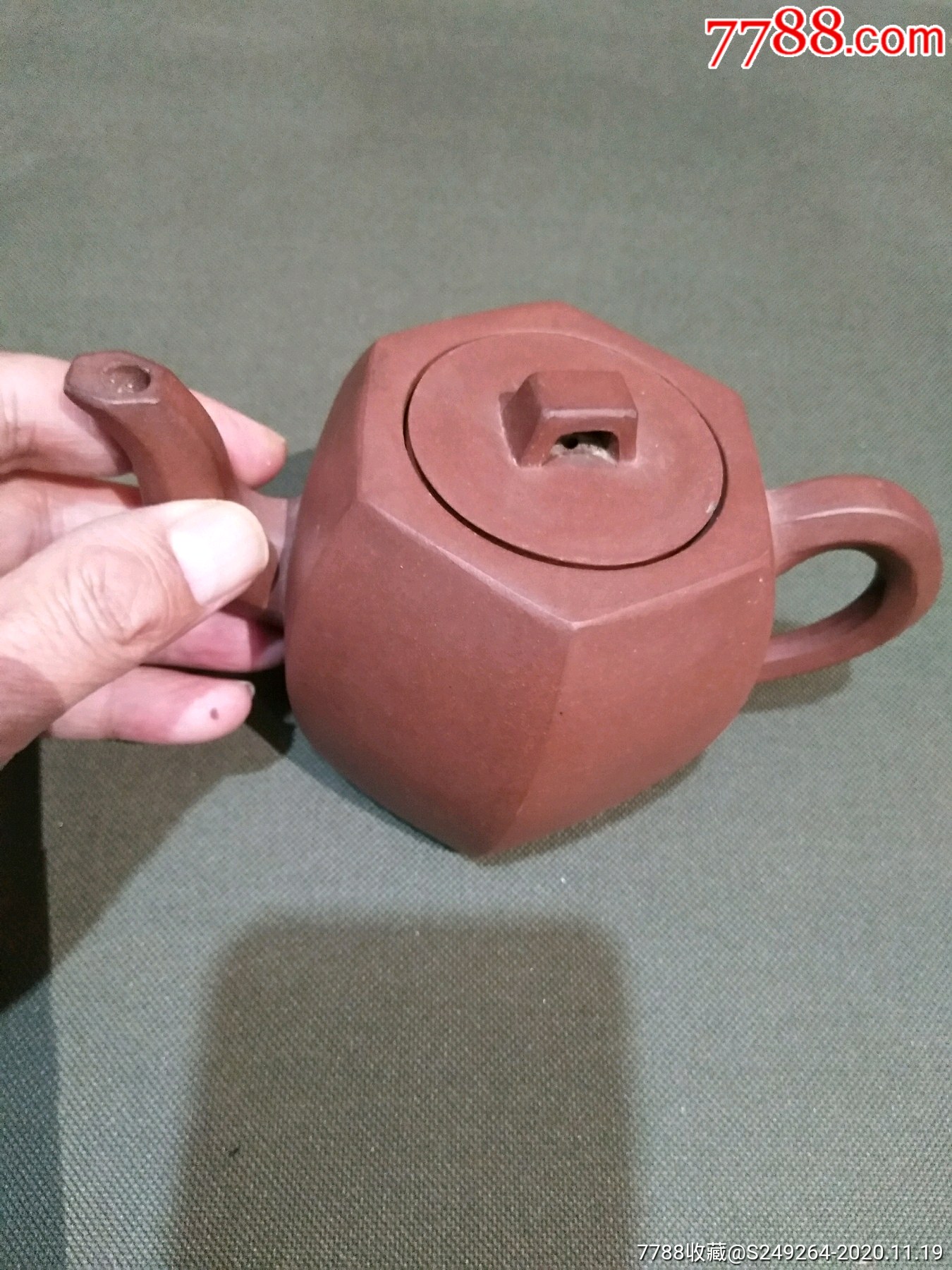 国家级工艺美术师许琴芬小六方紫砂壶