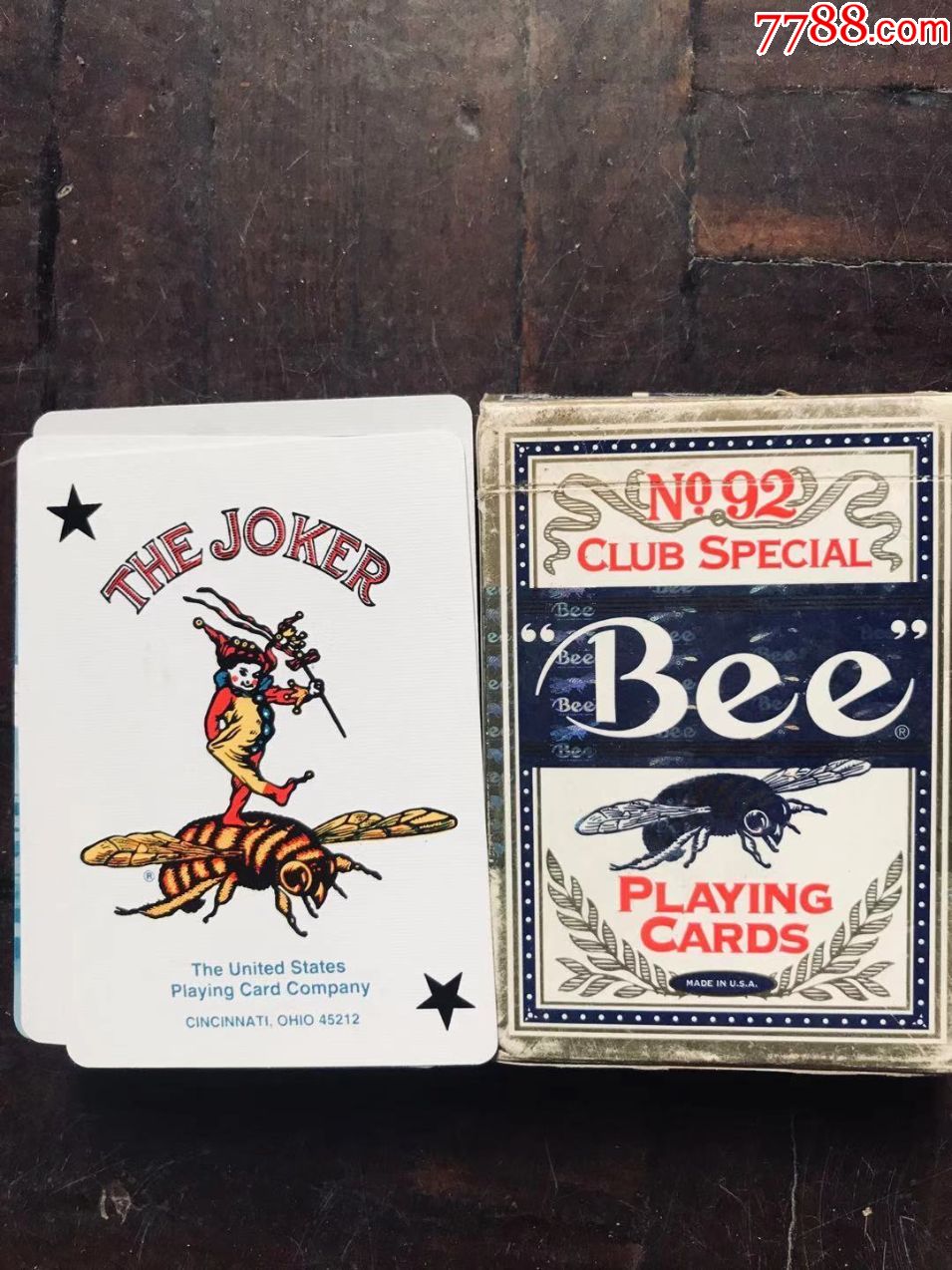 蜜蜂扑克_扑克牌_木易书社【7788收藏__收藏热线】