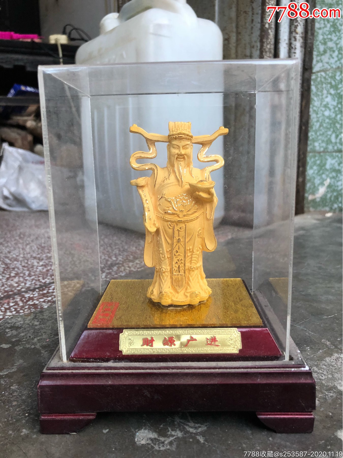 镀金财神_铜杂件【回眸哈】_第9张_7788茶具