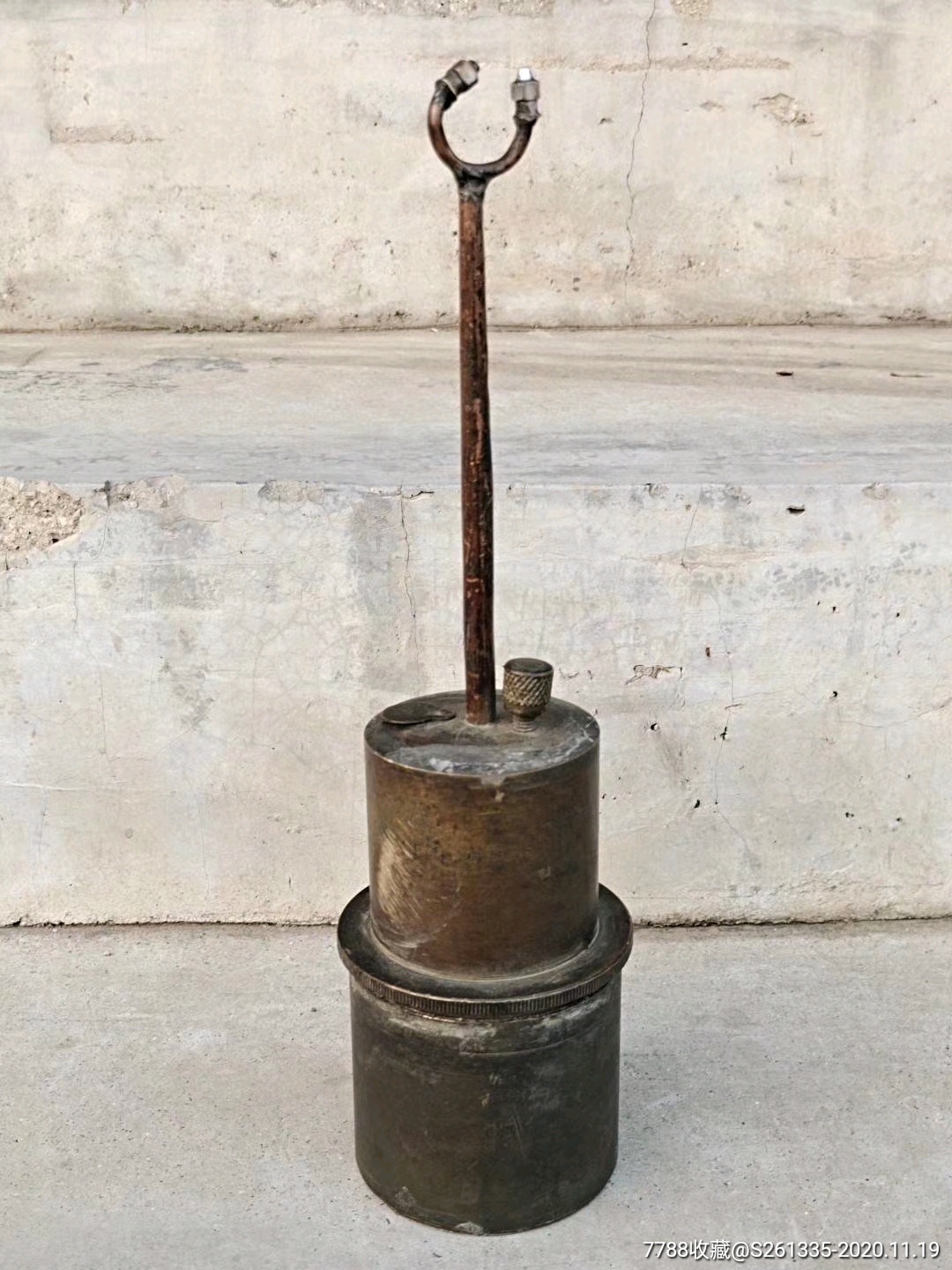 收的纯铜嘎斯灯