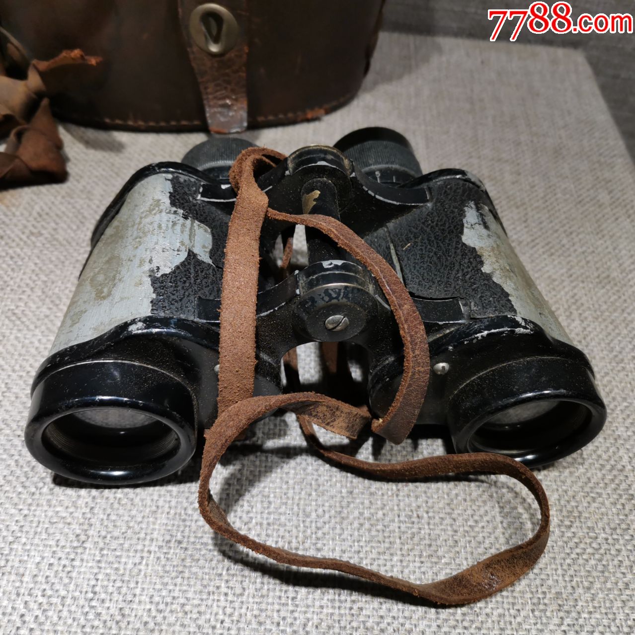 红色收藏抗战时期老物件八路红军缴获日军望远镜原品适用爱国教育