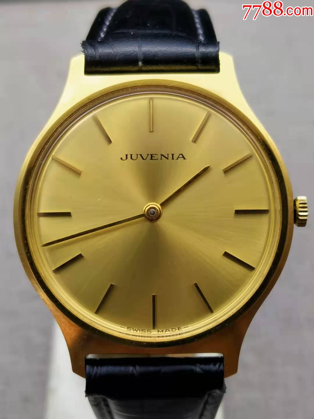 瑞士奢华品牌尊皇18k包金中性手卷机械表(售出)_手表/腕表_第1张_7788