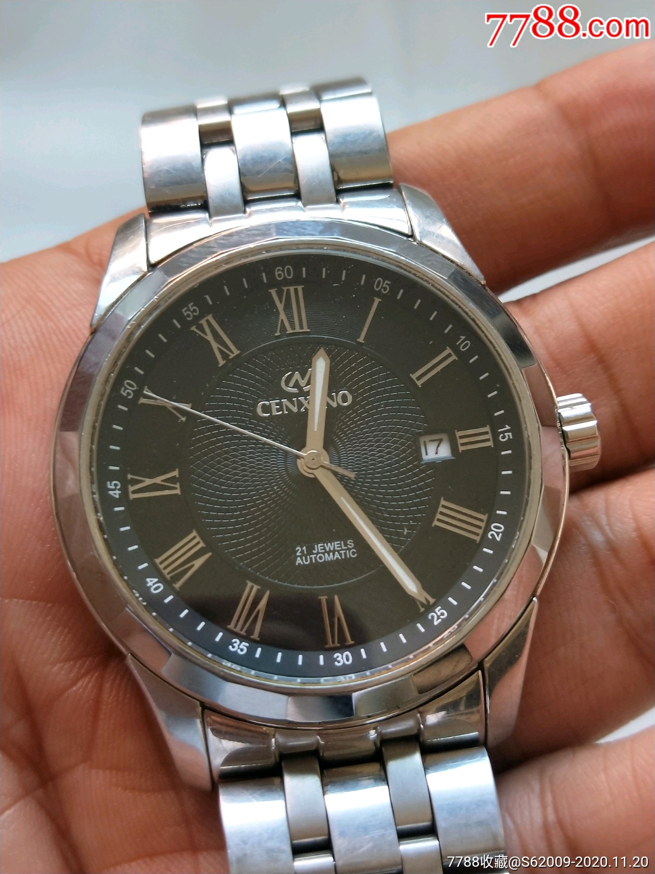 好品日本单历自动机械男表卡斯诺