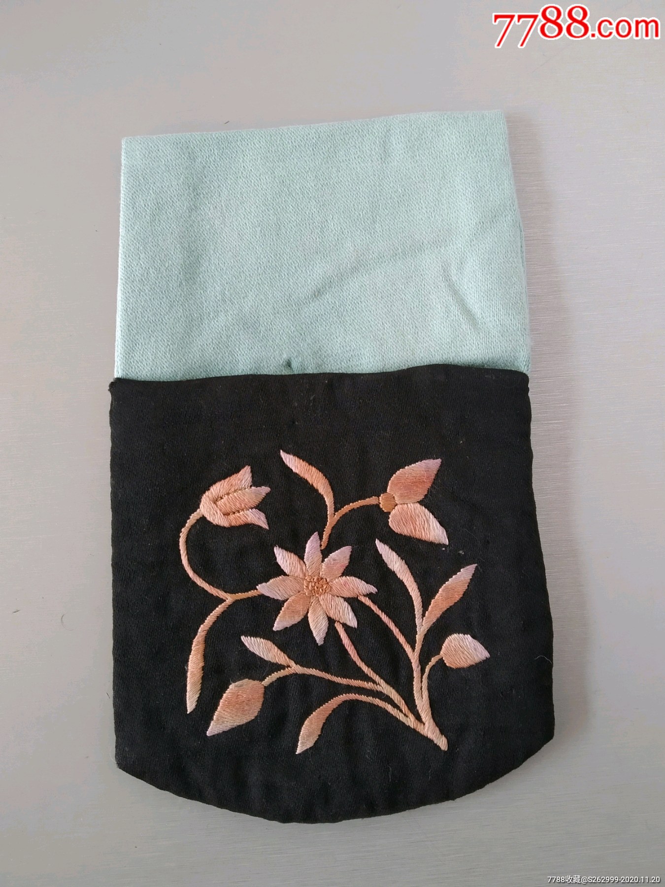 老绣品荷包,老刺绣钱包_荷包/香囊_第1张_7788铜器收藏