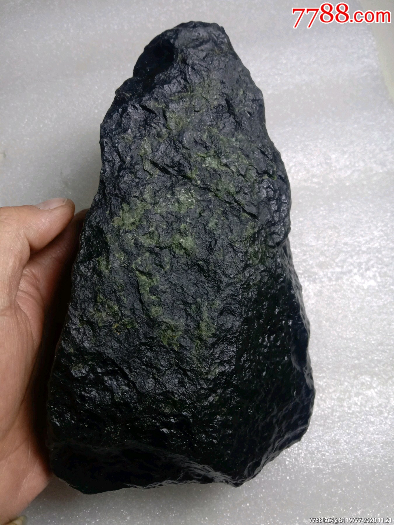 若羌戈壁黑碧玉