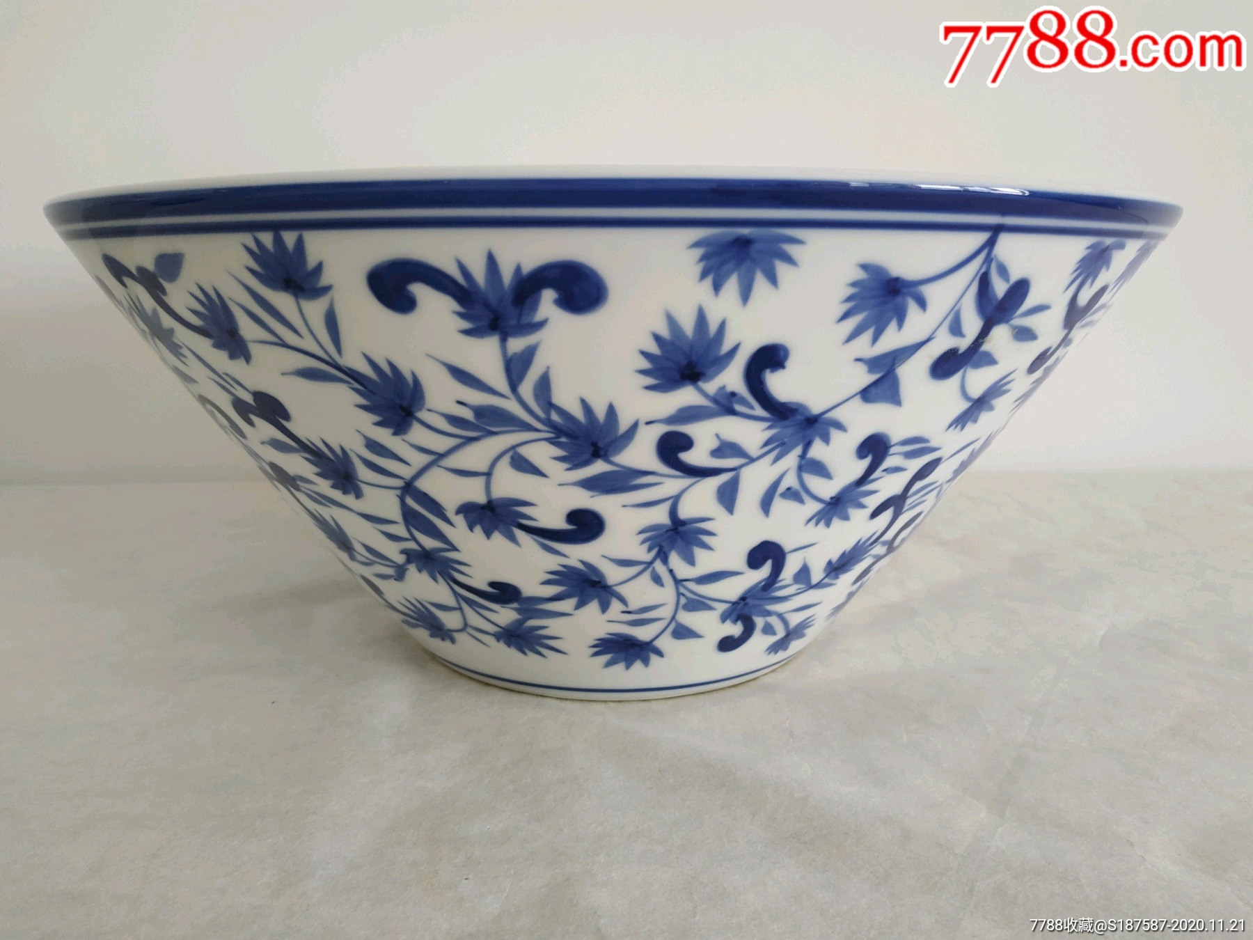 青花特大号海碗