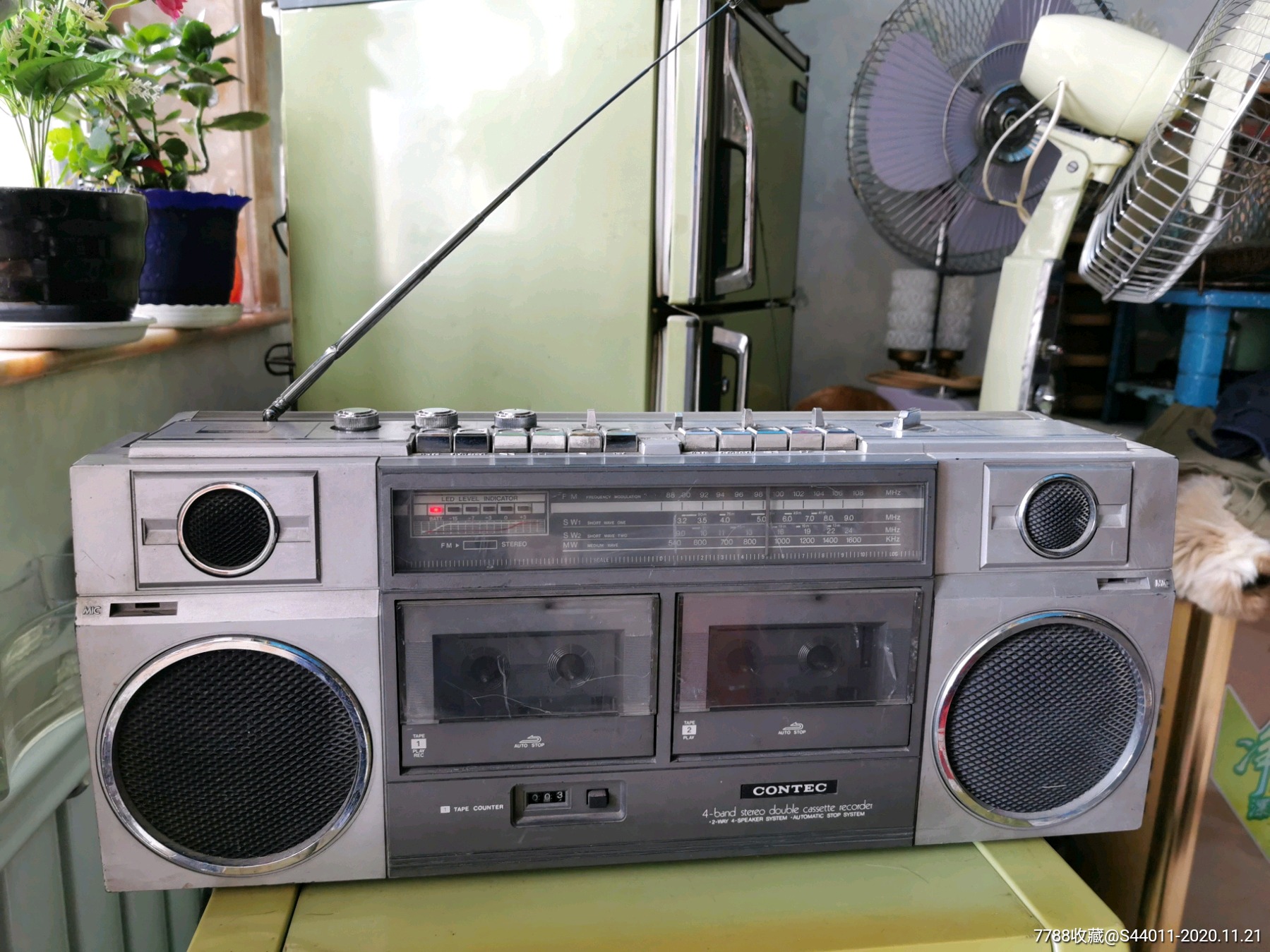 日本contec收录机老物件