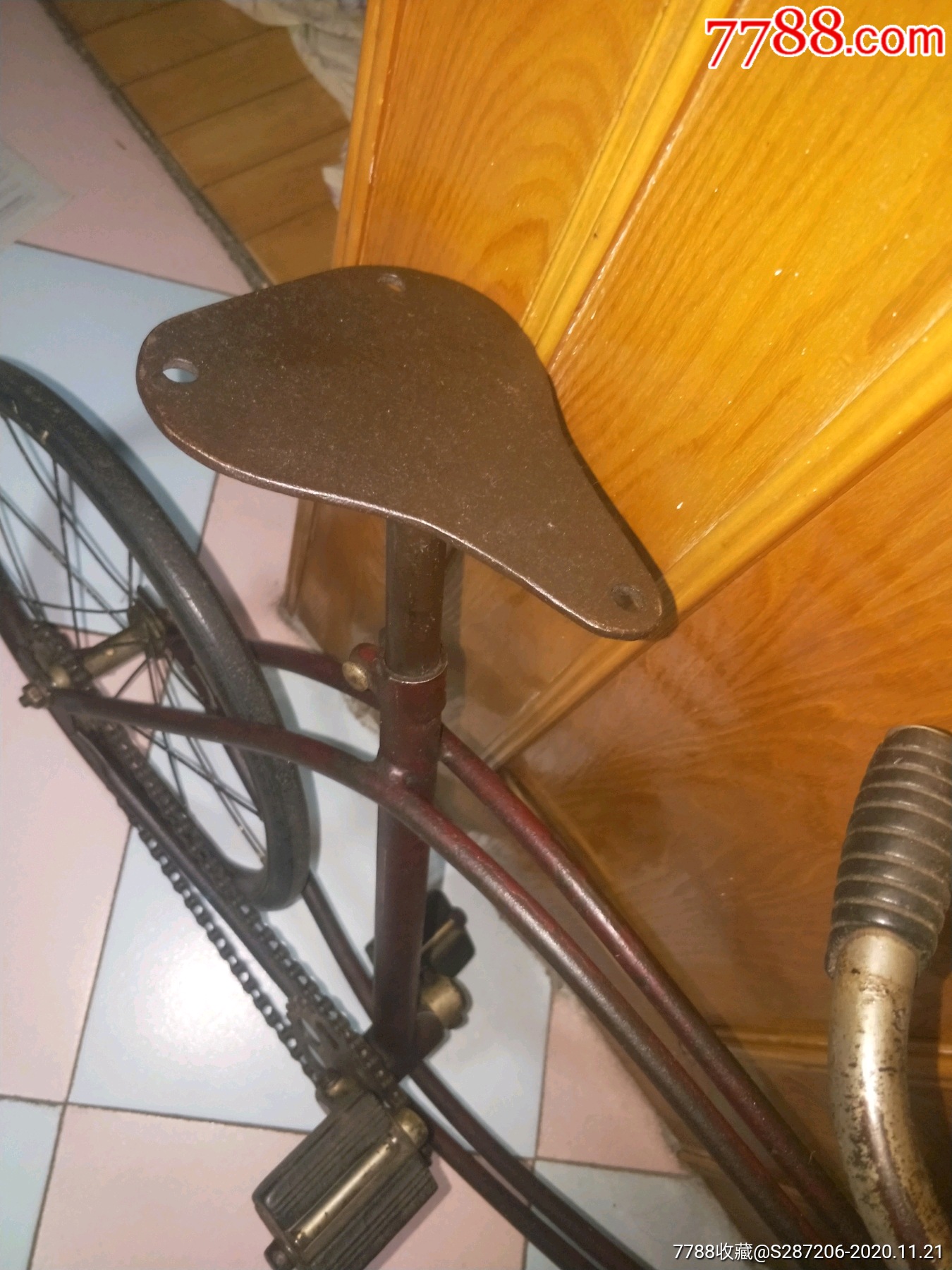 清代儿童自行车