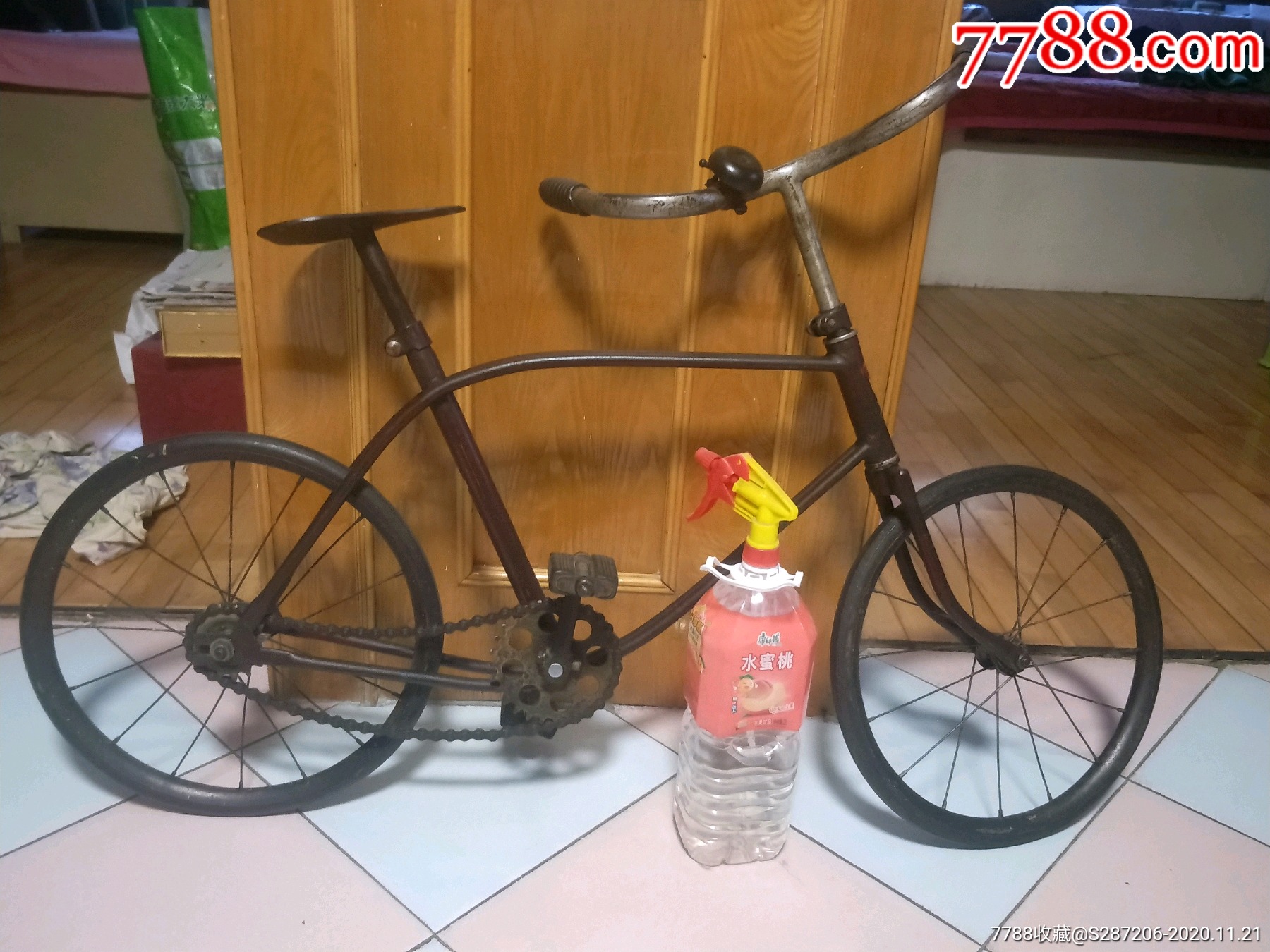 清代儿童自行车