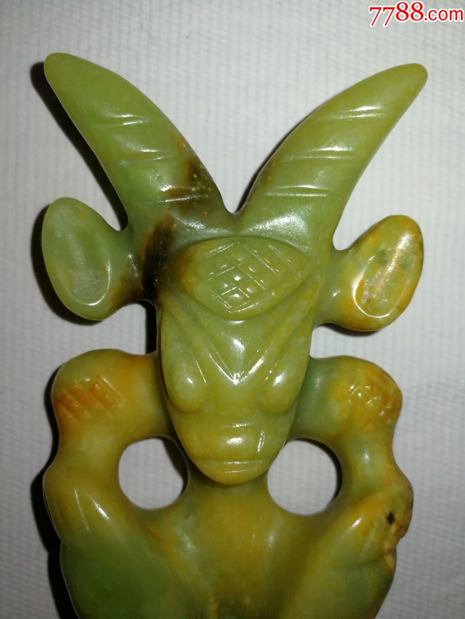 太阳神高古玉器红山文化玉器红山玉器老玉器-岫岩玉-7788玉器收藏