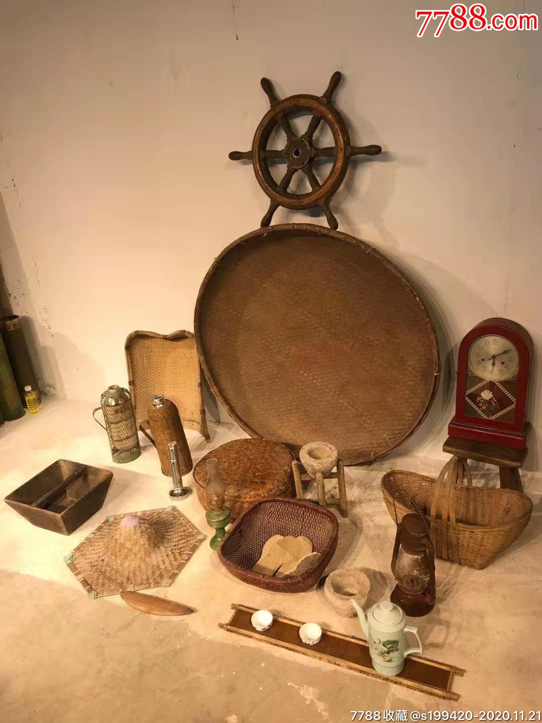 民俗老物件25件一组样样精品