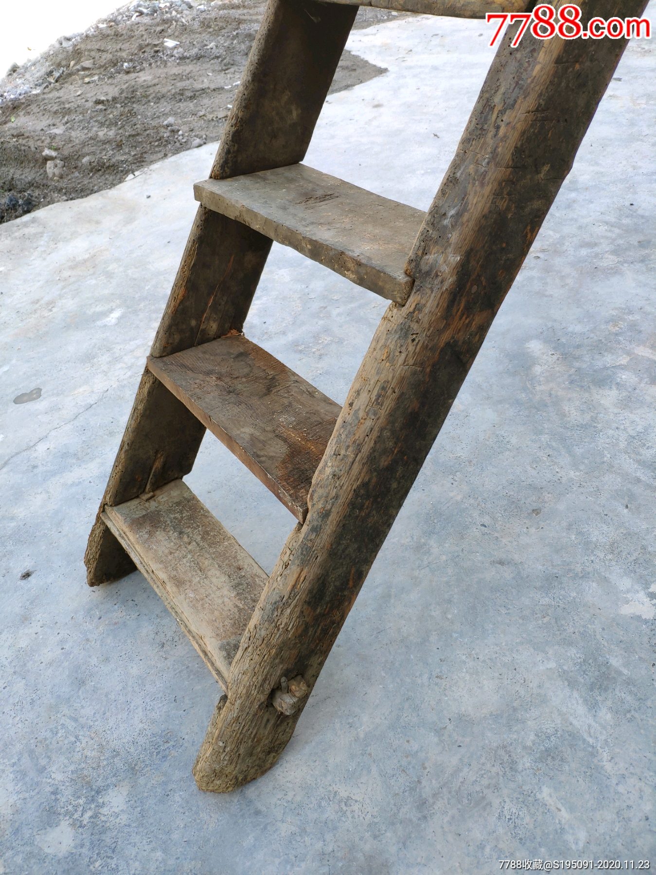 清代百年老木房踏板楼梯