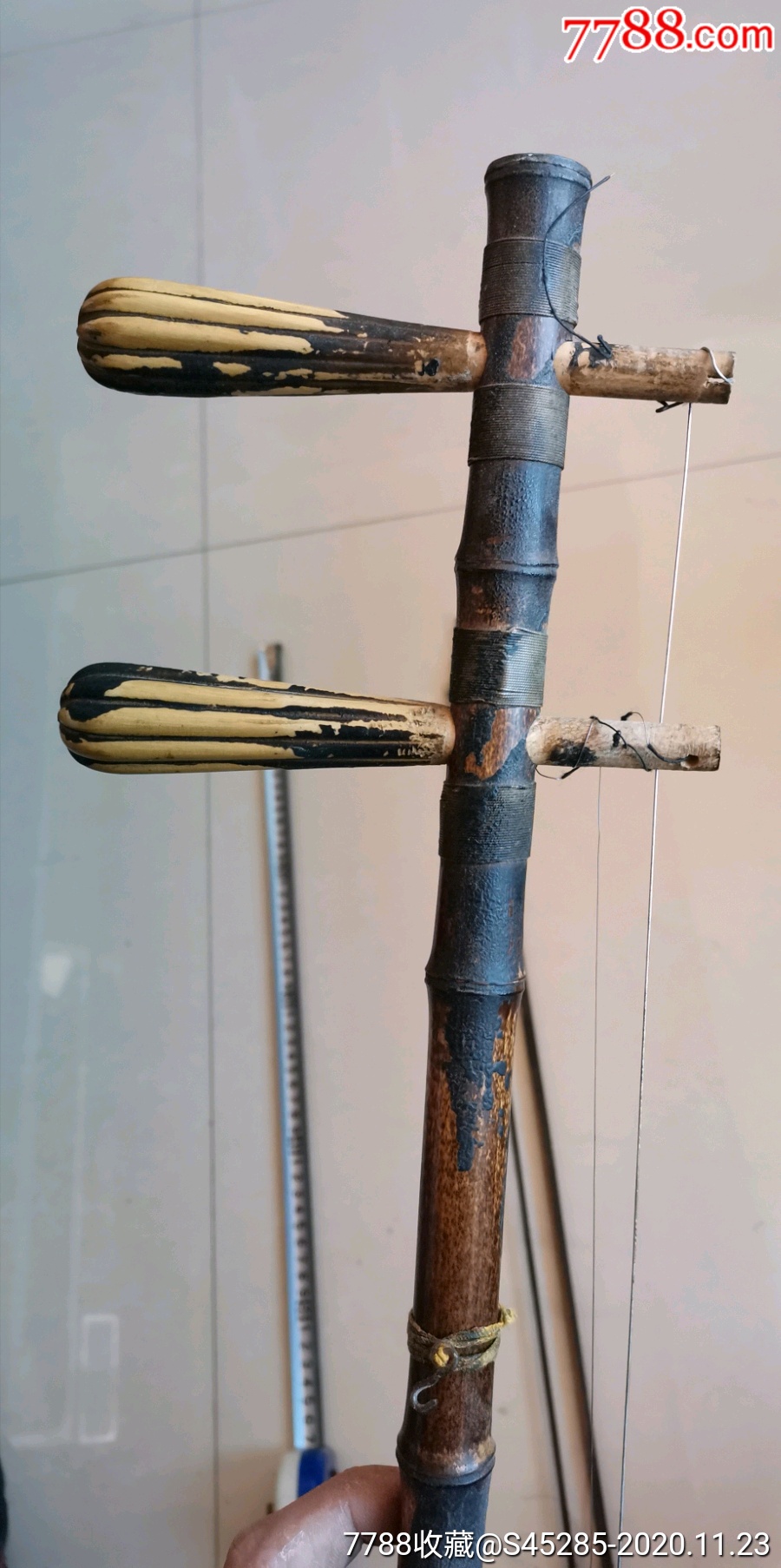 包浆厚重(老京胡)-二胡/胡琴-7788乐器收藏