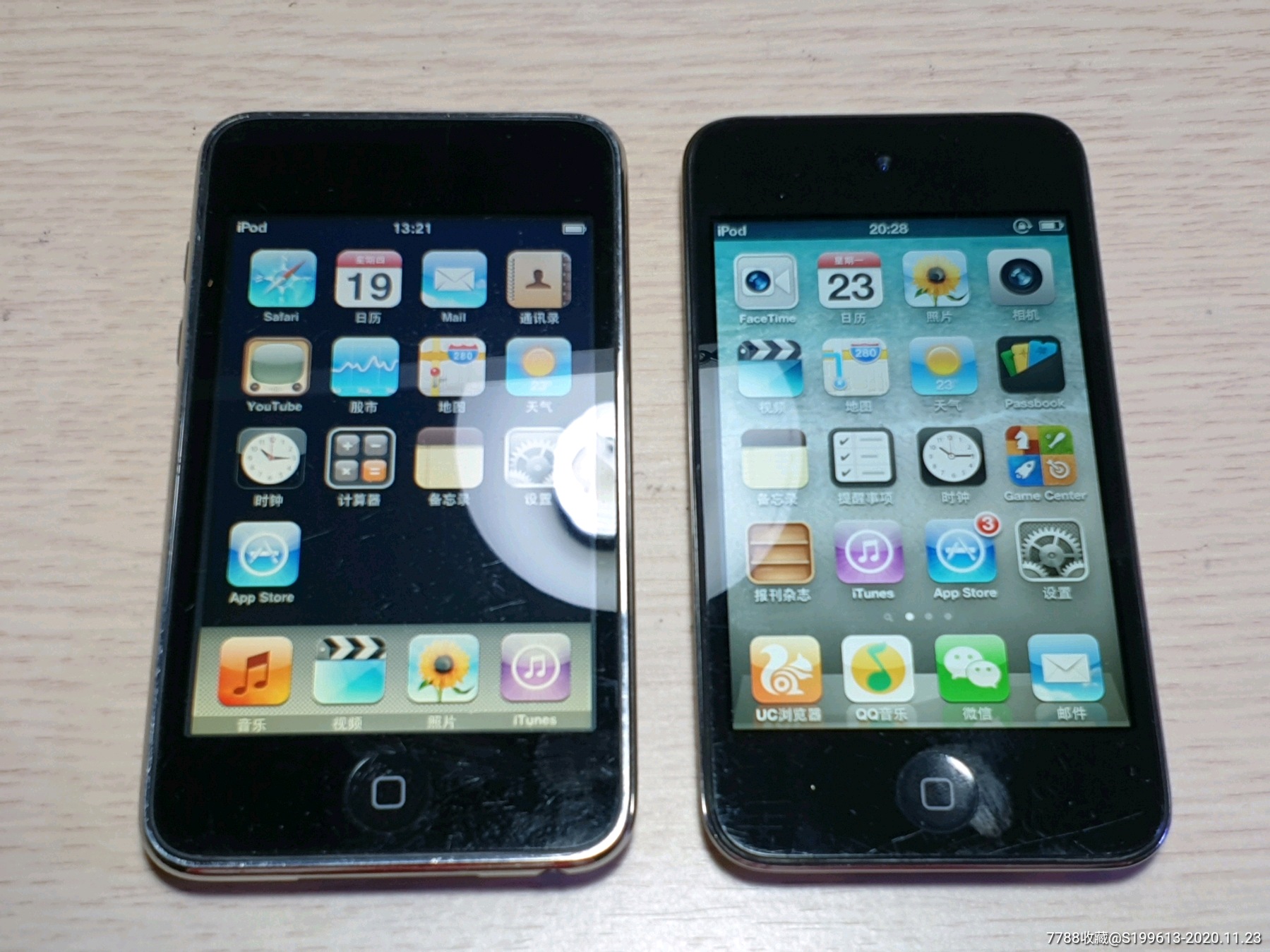 8新,苹果ipodtouch3代(16g)4代(32g)播放器,3代50元-随身听/mp3-7788