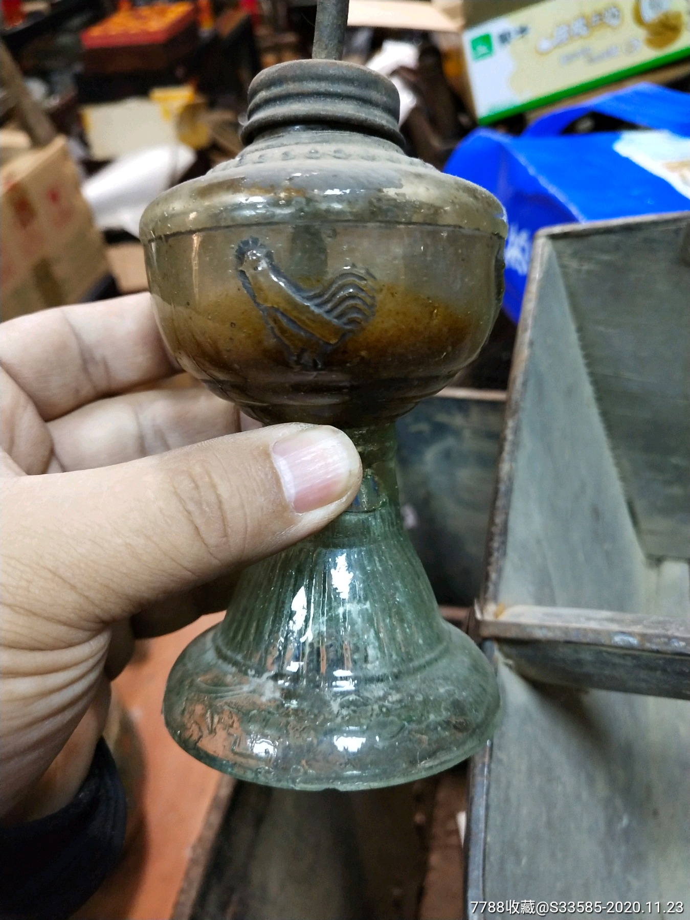 老油灯.