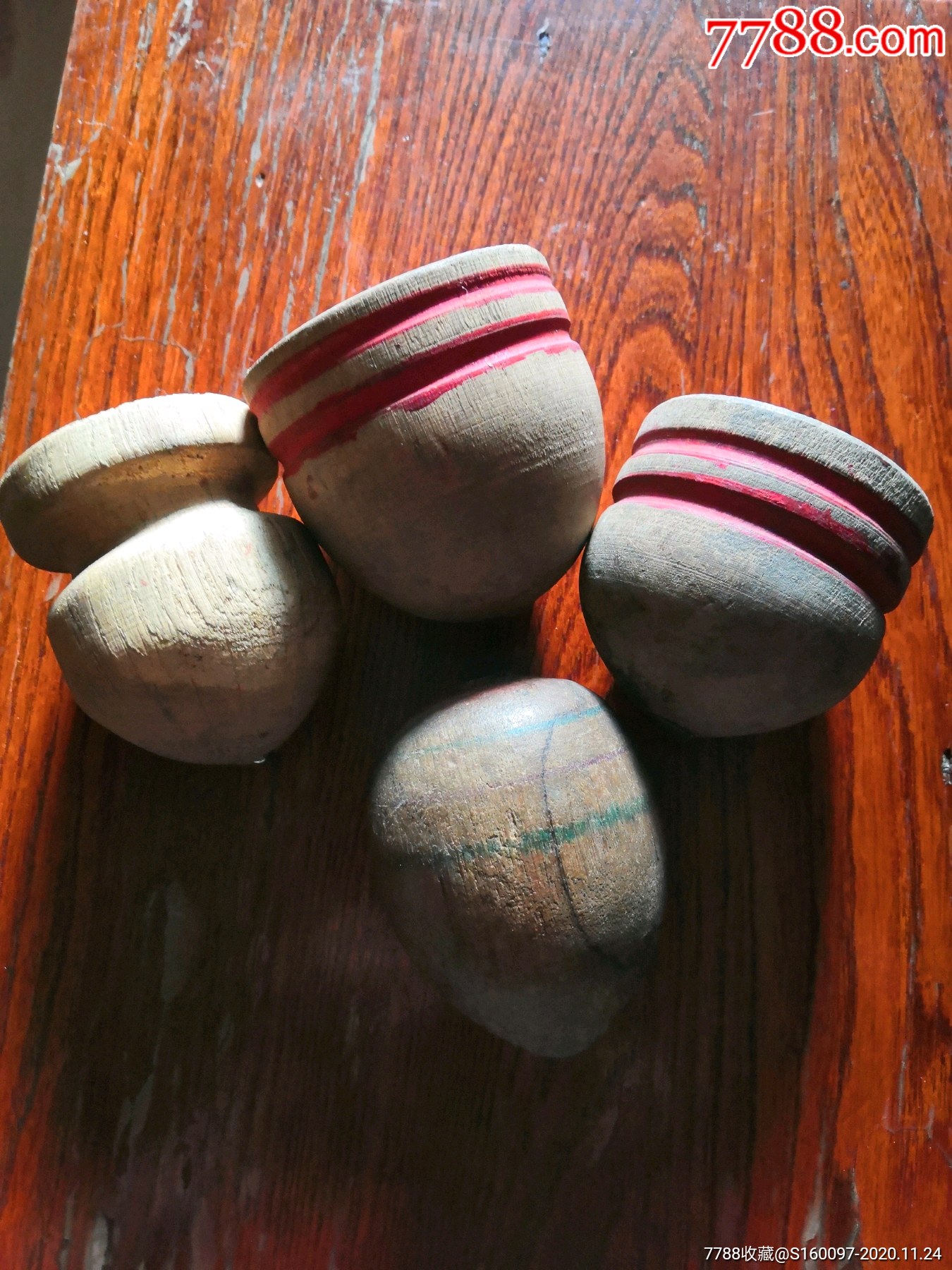 老实木冰嘎四个