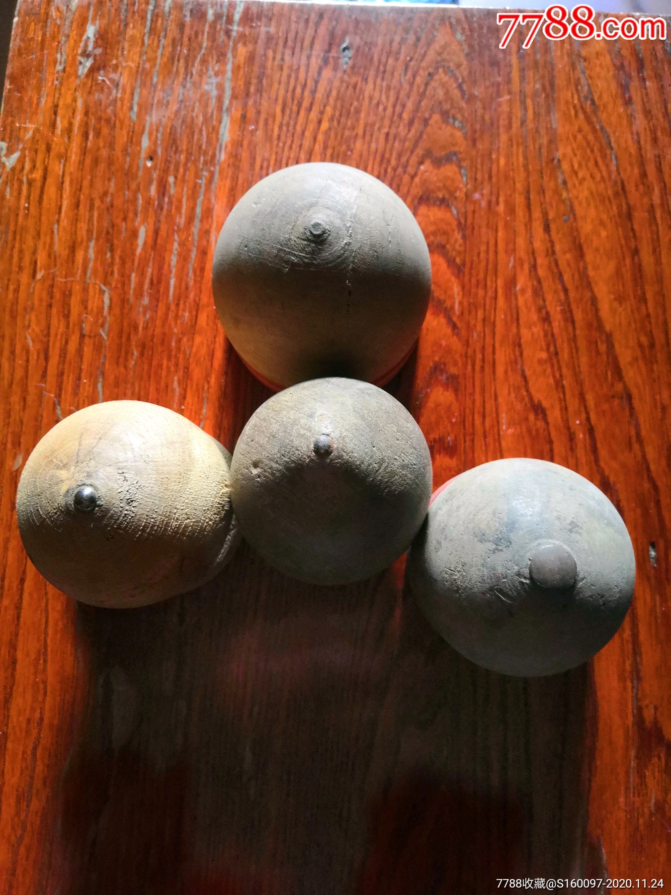 老实木冰嘎四个