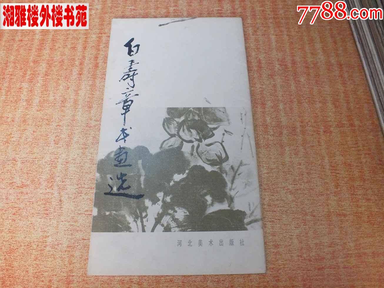 白寿章书画选作品集画集画册油画画展图录速写