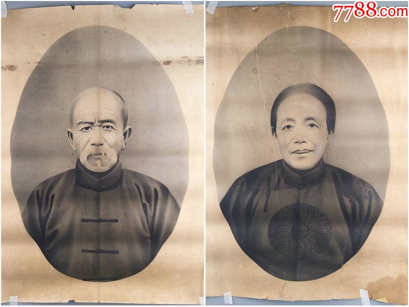 民国夫妻画像