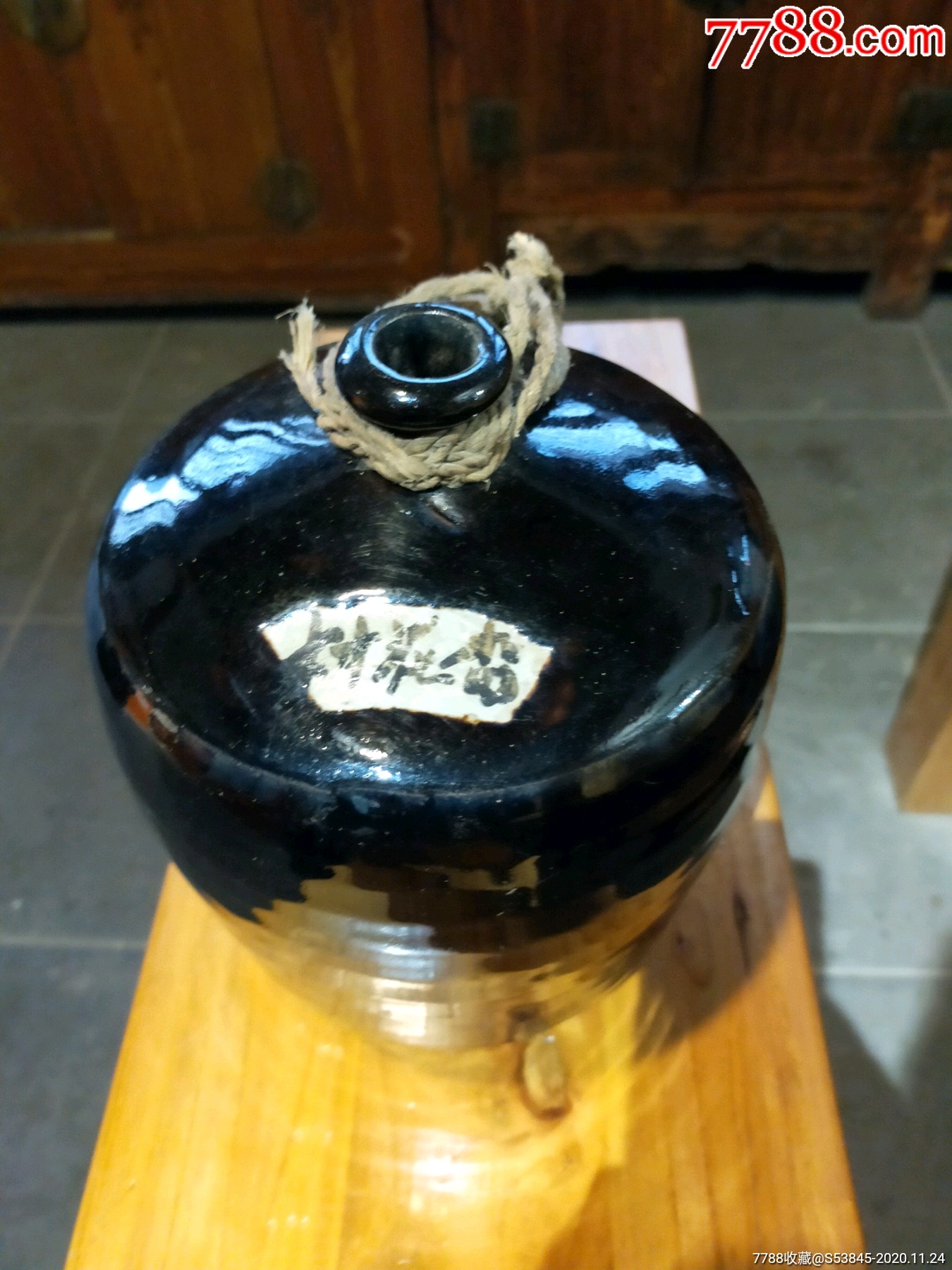 民国山西杏花村汾酒酒坛子